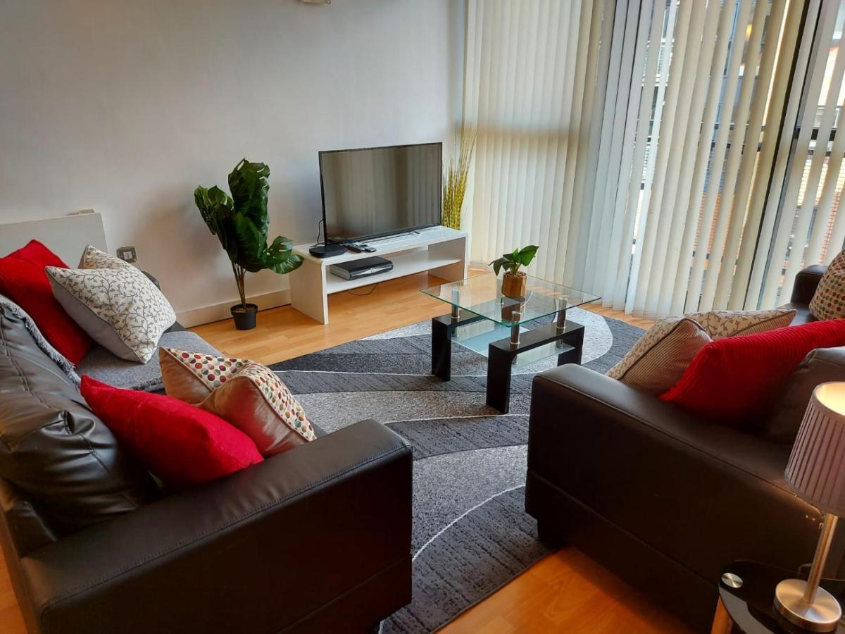 City 2 Bed, 2 Bath, Free Parking & Wifi Sheffield Luaran gambar