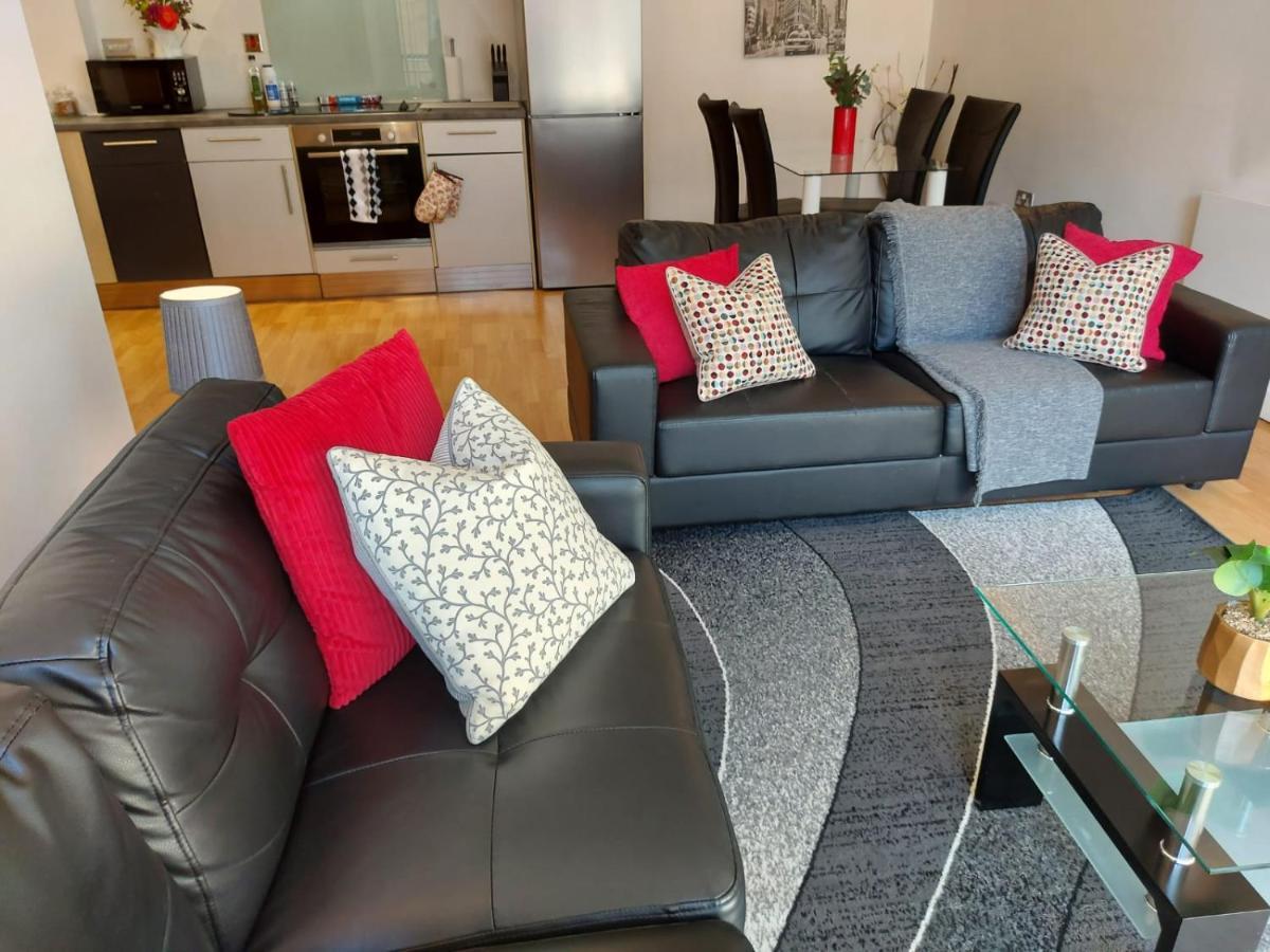 City 2 Bed, 2 Bath, Free Parking & Wifi Sheffield Luaran gambar