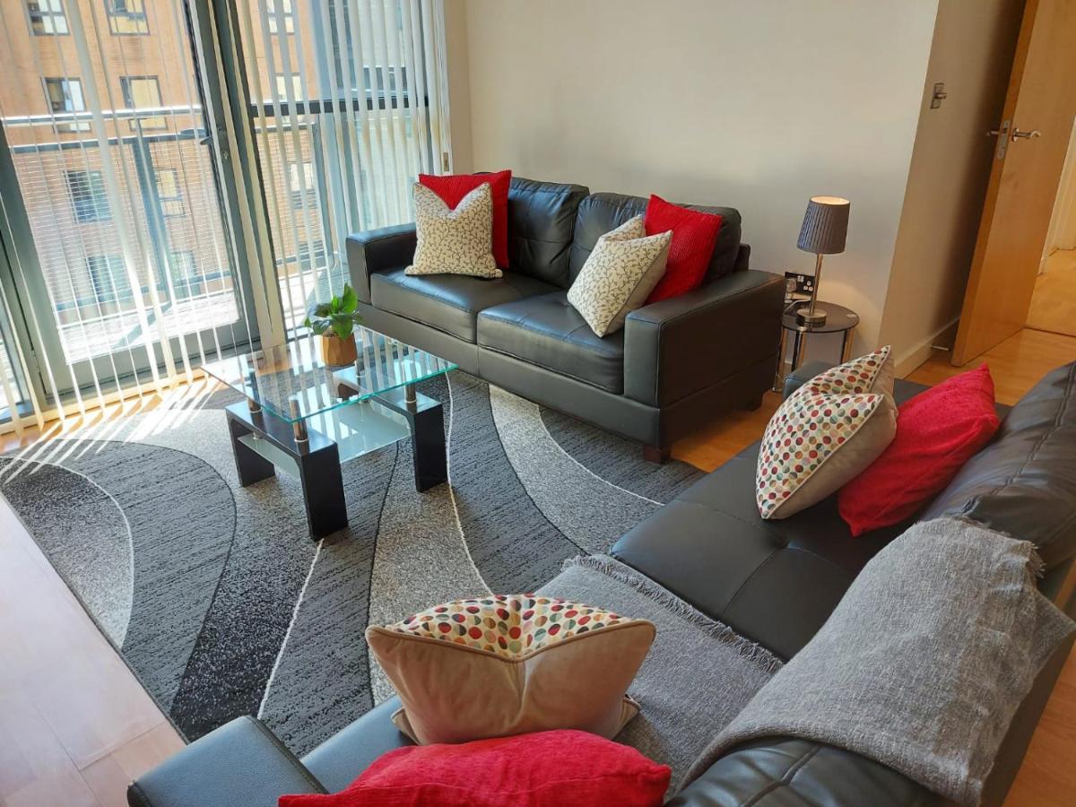 City 2 Bed, 2 Bath, Free Parking & Wifi Sheffield Luaran gambar