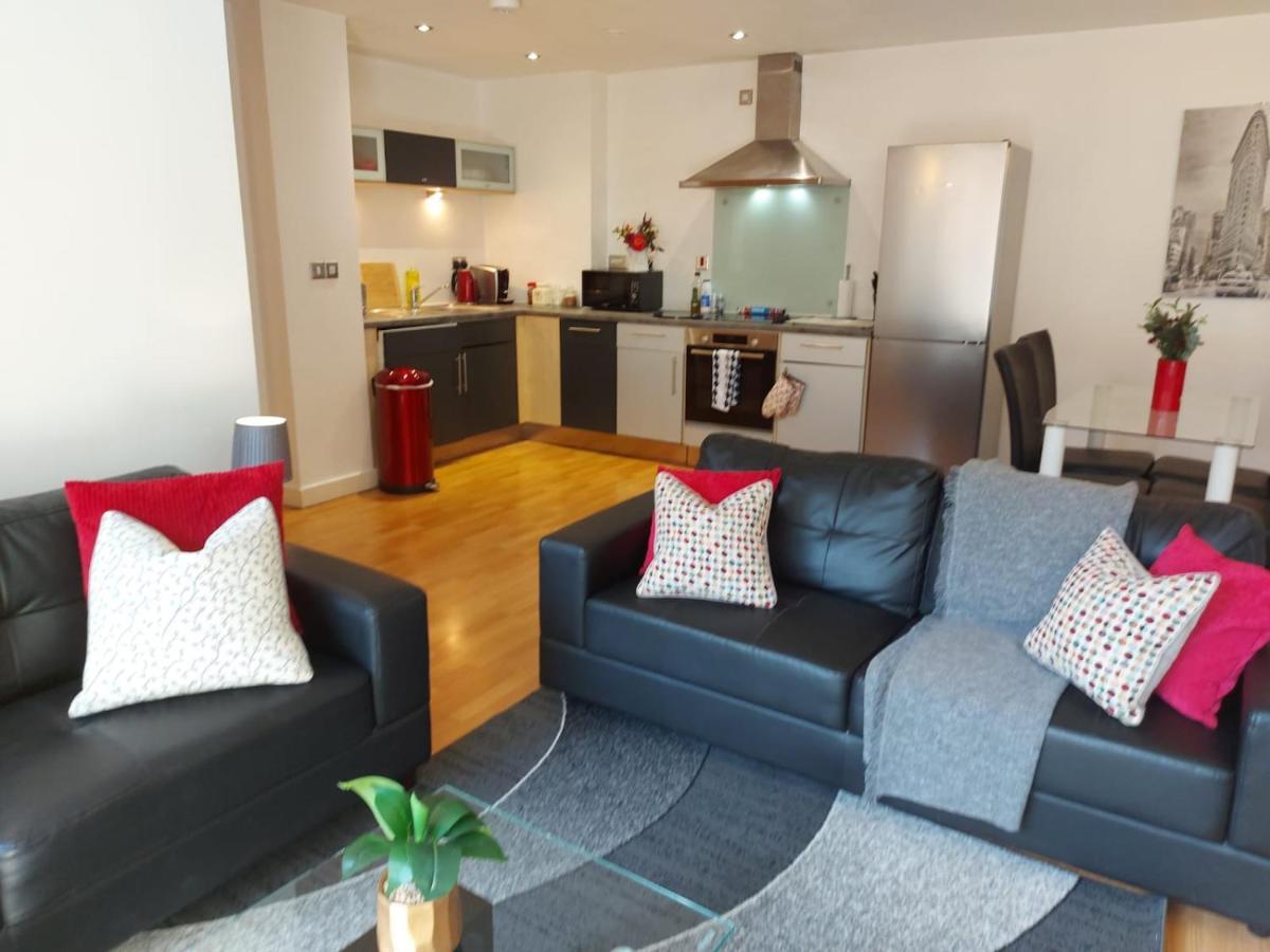 City 2 Bed, 2 Bath, Free Parking & Wifi Sheffield Luaran gambar